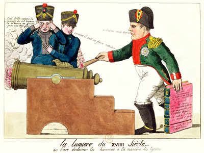The Light of the 19th Century, 1815 by French School